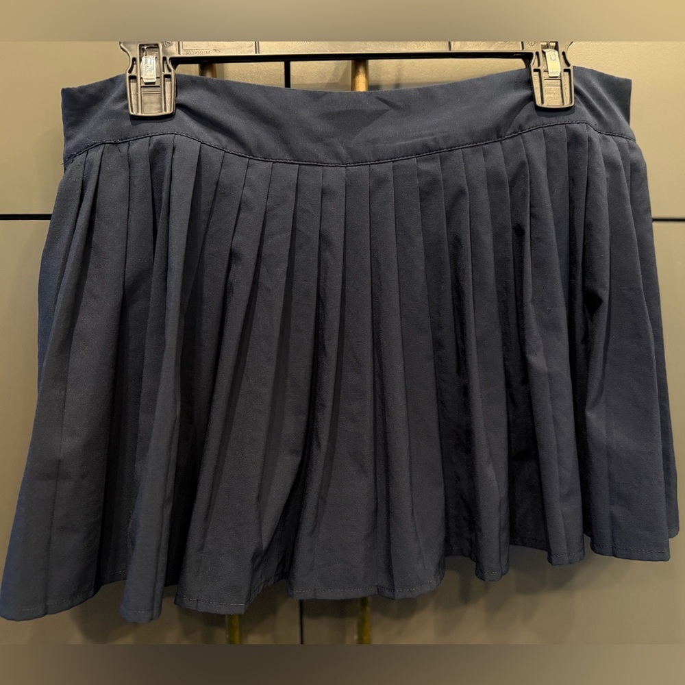 Lacoste Sport Pleated Tennis Skort – Navy – Women’s Size 40 (US 8) - Picture 3 of 5